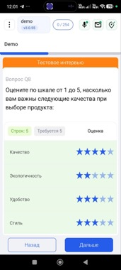 Таблица рейтингов